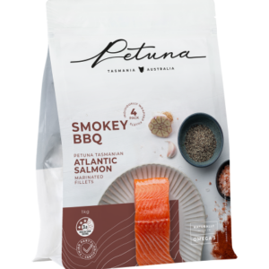 Marinated Salmon - Smokey BBQ 1kg TAS